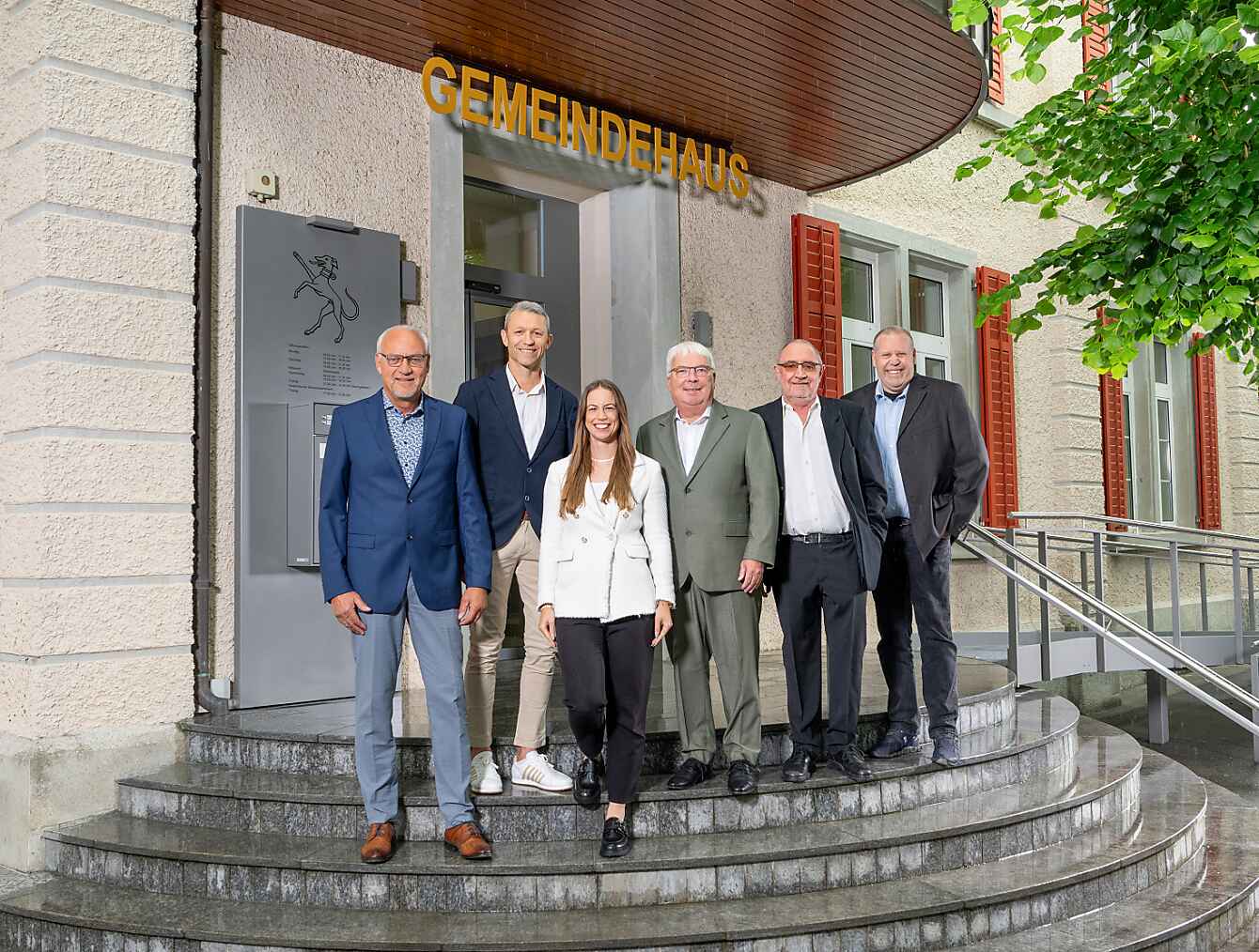 Gesamtgemeinderat und Gemeindeschreiberin